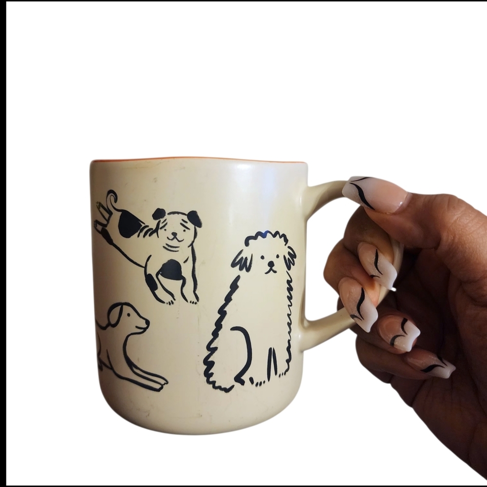 Opalhouse Dog Person Stoneware Mug, 16oz